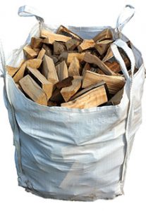 firewood - fire logs cut and bagged