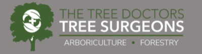Tree Doctors Logo, Grey Background