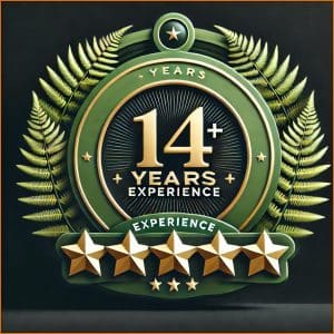 14 years experience award